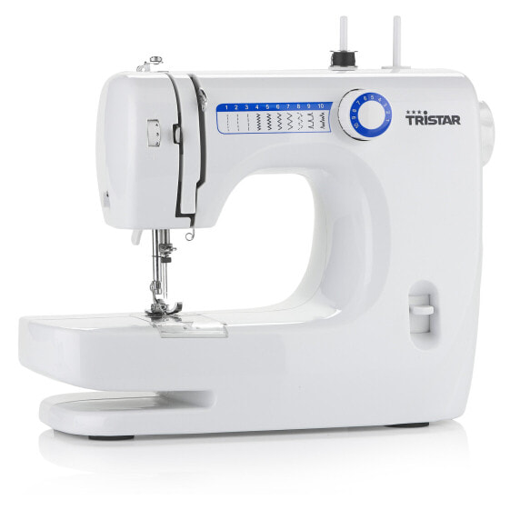 TriStar SM-6000 Sewing machine - White - Automatic sewing machine - Sewing - Buttons - Rotary - Electric - 9 W