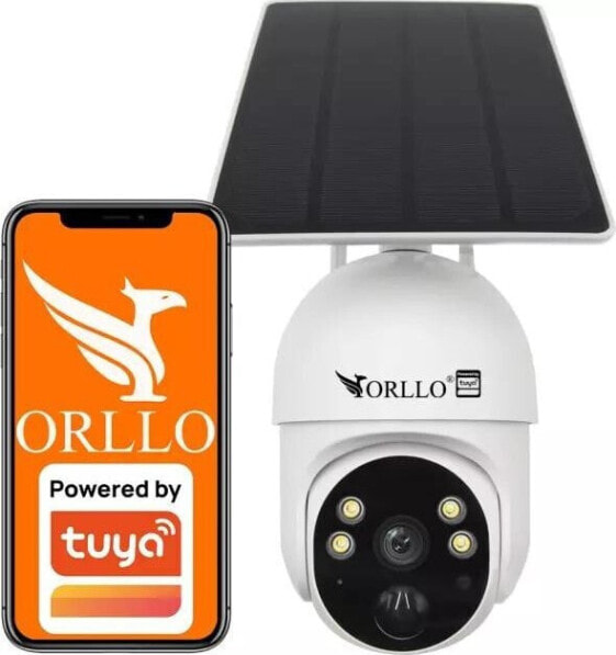 Kamera IP ORLLO Kamera IP bezprzewodowa 4G LTE obrotowa z panelem solarnym Orllo TZ1 PRO