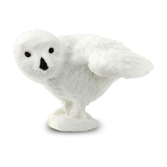 Фигурка Safari Ltd Snowy Owls Good Luck Minis Figure (Мини-фигурка совы Снежной совы)