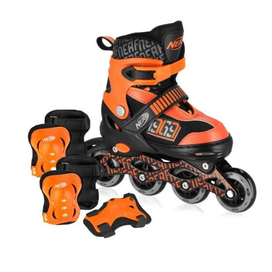 Set of inline skates + protectors Spokey Strive Jr SPK-943353 38-42