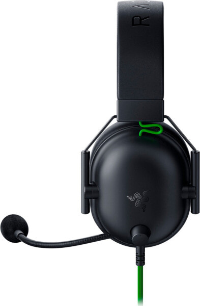 Blackshark V2 X - Wired - 20 - 20000 Hz - Gaming - 240 g - Headset - Black - Green