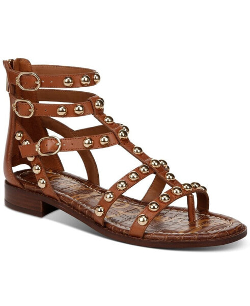 Estella Studded Flat Gladiator Sandals