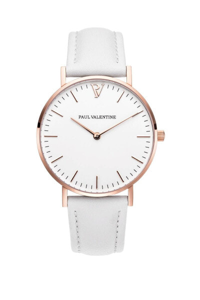 Наручные часы женские Paul Valentine MARINA ROSE GOLD WHITE 36 мм PV36116