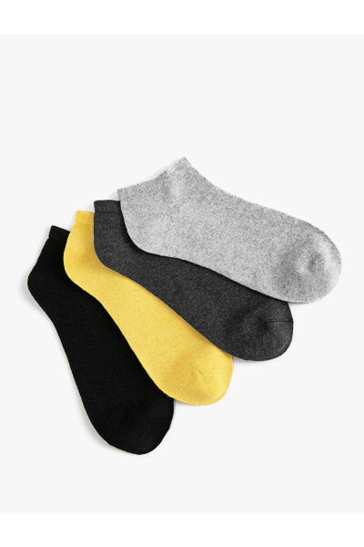 Basic 4'lü Patik Çorap Seti