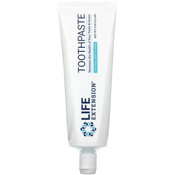 Fluoride-Free Toothpaste, Natural Mint, 4 oz (113.4 g)