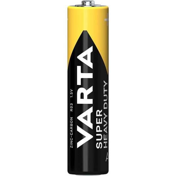 VARTA R03 AAA Zinc Batteries 4 Units