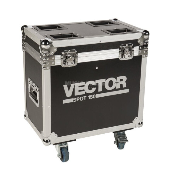 lightmaXX TOUR CASE - 2x VECTOR SPOT 150