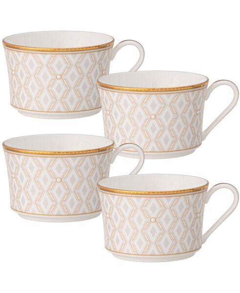 Noble Pearl Set Of 4 Cups, 7-1/2 Oz.