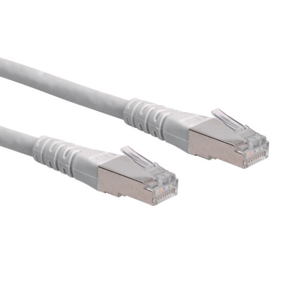 ROLINE S/FTP (PiMF) Patch Cord - Cat.6 - grey 2 m - 2 m - Cat6 - S/FTP (S-STP) - RJ-45 - RJ-45