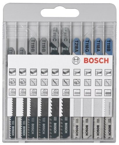 Набор лозильных пил Bosch X-Pro Line JSB 10шт.