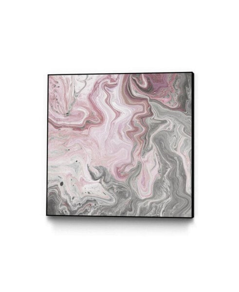 30" x 30" Blush Minerals I Art Block Framed Canvas