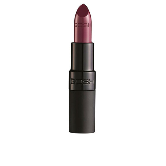 Gosh Velvet Touch Lipstick 008 Matt Plum Стойкая губная помада с витамином Е и матовым покрытием  4 г