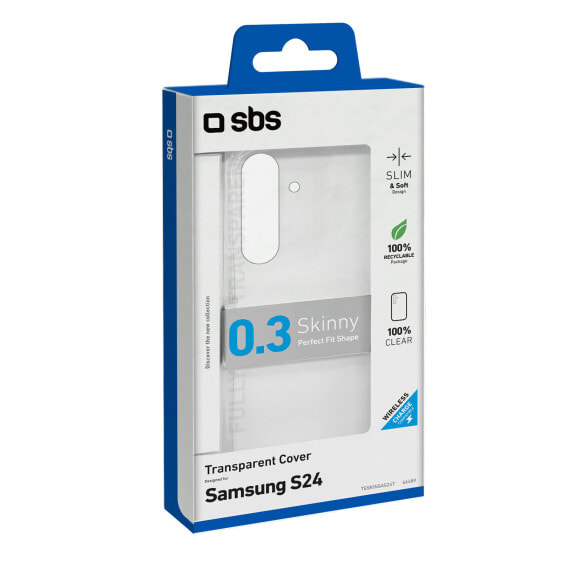 SBS Skinny Cover für Samsung Galaxy S24 transparent