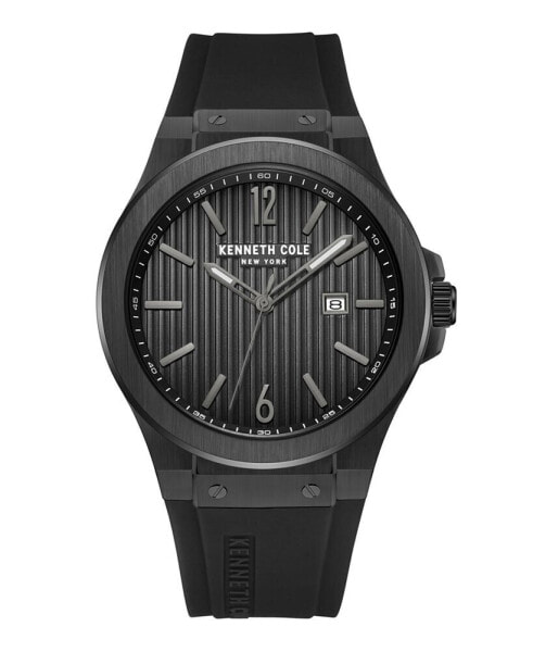 Часы Kenneth Cole New York Classic Silicone Black 43mm