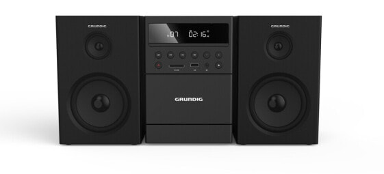 Grundig MS 300 - Home audio micro system - Black - 1 discs - 40 W - 2-way - FM,PLL