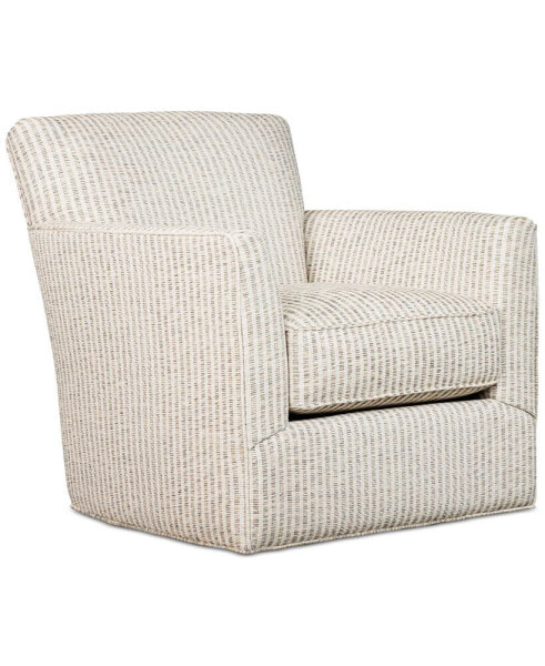 Jalia Fabric Swivel Chair, Created for Macy's