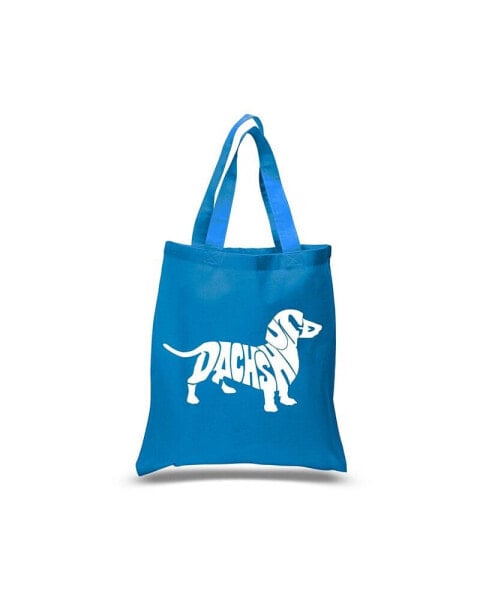 Dachshund - Small Word Art Tote Bag