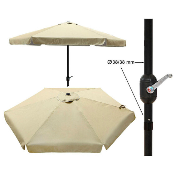 Пляжный зонт Бежевый 300 cm