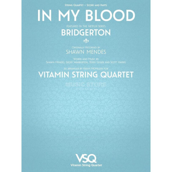 Hal Leonard In My Blood - featured in the Netflix Series Bridgerton