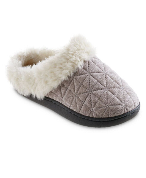 Women's Quilted Jersey Bridget Hoodback Comfort Slippers