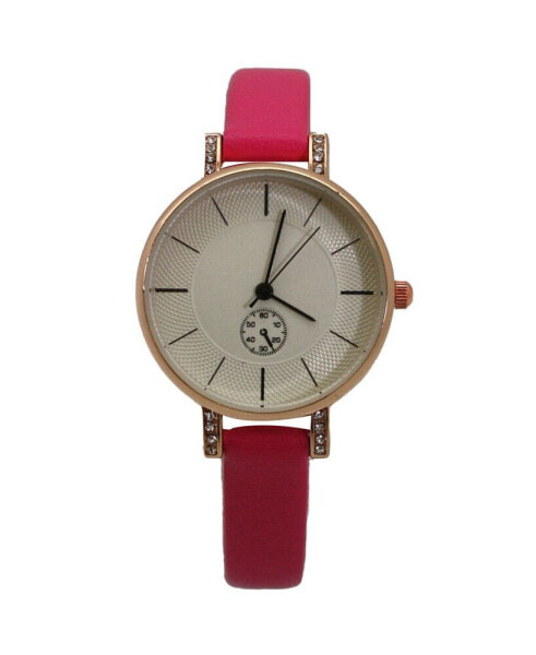 Soft Small Face Chronograph Women Watch