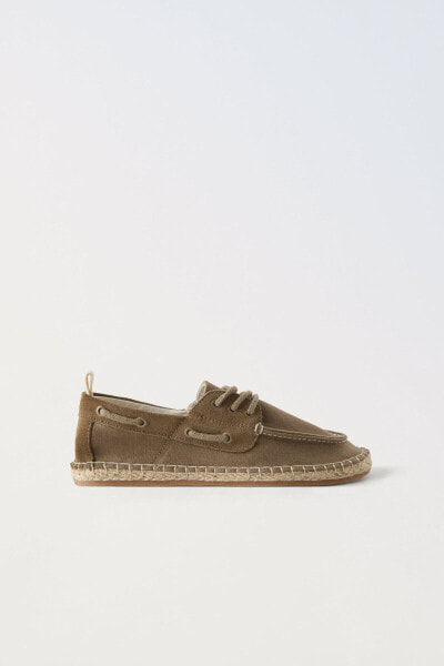 Jute deck shoes