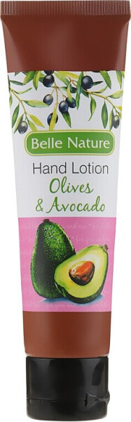 Handlotion mit Oliven und Avocado