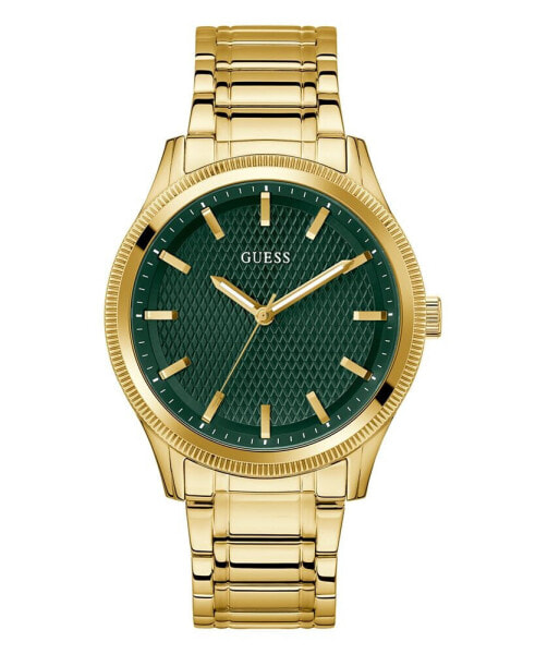 Часы Guess Analog Gold-Tone Watch 44mm