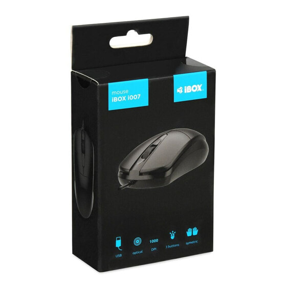 Мышь Ibox IMOF010 Чёрный 1600 dpi