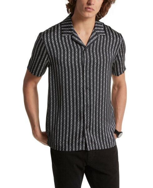 Рубашка мужская Michael Kors Empire Printed Stripeой