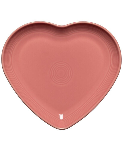 Heart-Shaped Plate 9"