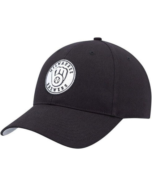 Men's Black Milwaukee Brewers All-Star Adjustable Hat