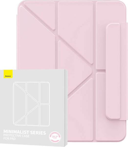 Etui na tablet Baseus Etui magnetyczne Baseus Minimalist do Pad 10.2” (2019/2020/2021)(baby pink)