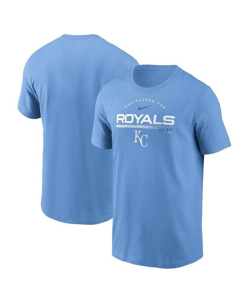 Men's Light Blue Kansas City Royals Team Engineered Performance T-shirt
