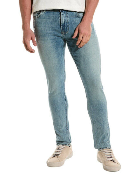 Hudson Jeans Zack Faded Blue Skinny Jean Men's