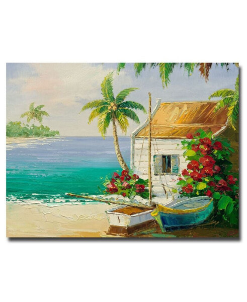 Картина холст "Key West Breeze" Trademark Global - 47" x 35"