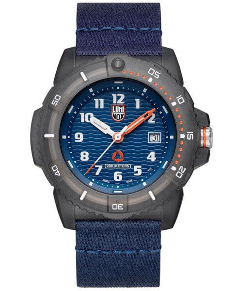 Наручные часы American Exchange Men's Chronograph Leather Strap Watch 44mm Gift Set.