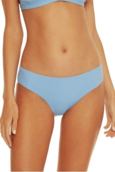 Becca 264179 Women's Fine Line American Bikini Bottoms Blue Size Medium