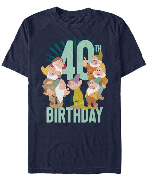 Men's Dwarves Forty Birthday Short Sleeve Crew T-shirt