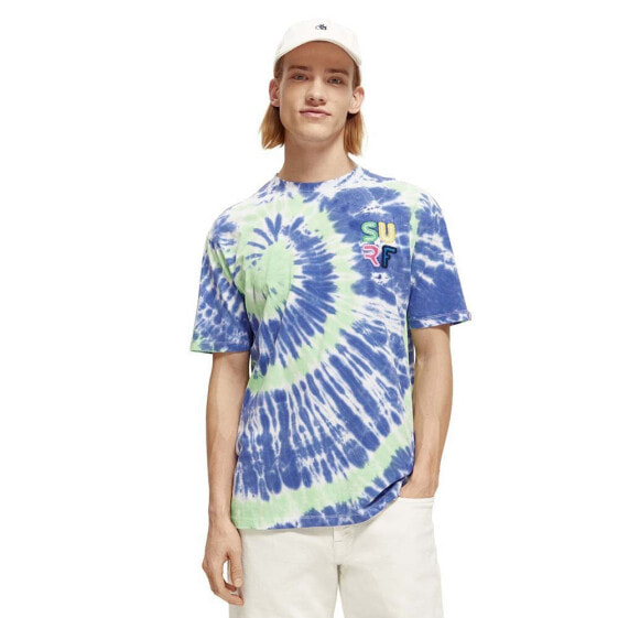 SCOTCH & SODA Tie-Dye short sleeve T-shirt