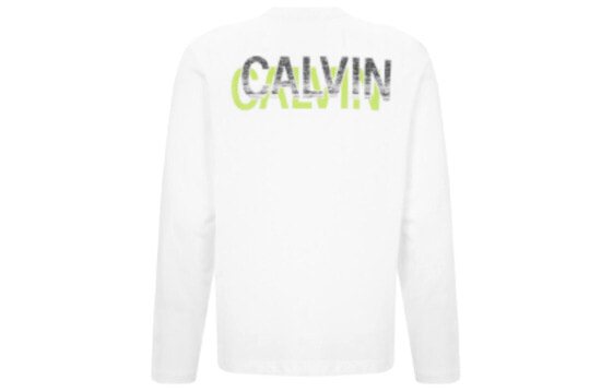 Футболка мужская Calvin Klein logo белая