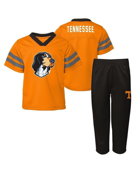 Infant Boys and Girls Tennessee Orange Tennessee Volunteers Two-Piece Red Zone Jersey and Pants Set