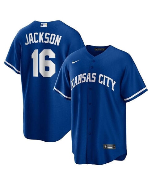 Men's Bo Jackson Royal Kansas City Royals Alternate Cooperstown Collection Replica Player Jersey