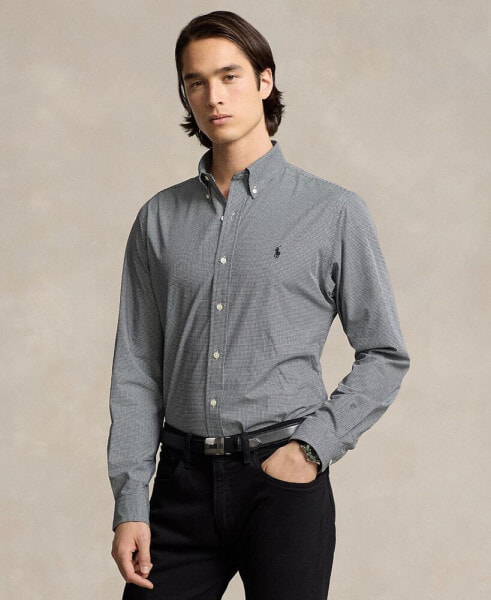 Men's Classic-Fit Stretch Poplin Shirt