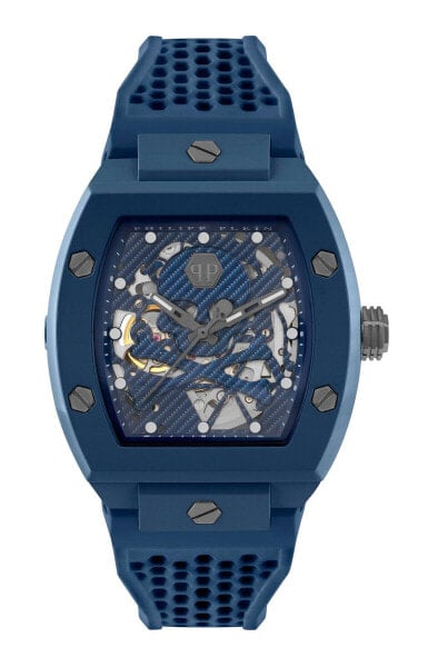 Philipp Plein Automatik Herrenuhr The $keleton Ecoceramic PWVBA0323