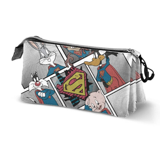 KARACTERMANIA Fan Triple 2.0 Looney Tunes Super Tunes Pencil Case