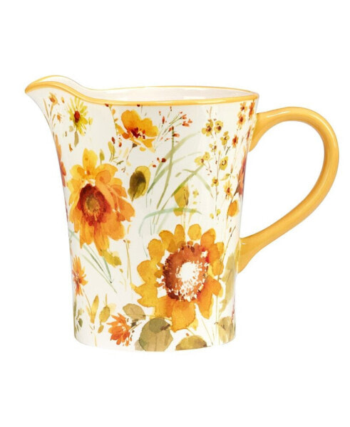 Sunflowers Forever Pitcher