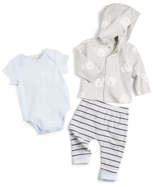 Baby Boys Three-Piece Koala Set, Created for Macy's