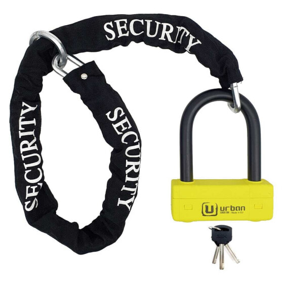 URBAN SECURITY Chain Lock Loop 120+UR85120 U-Lock