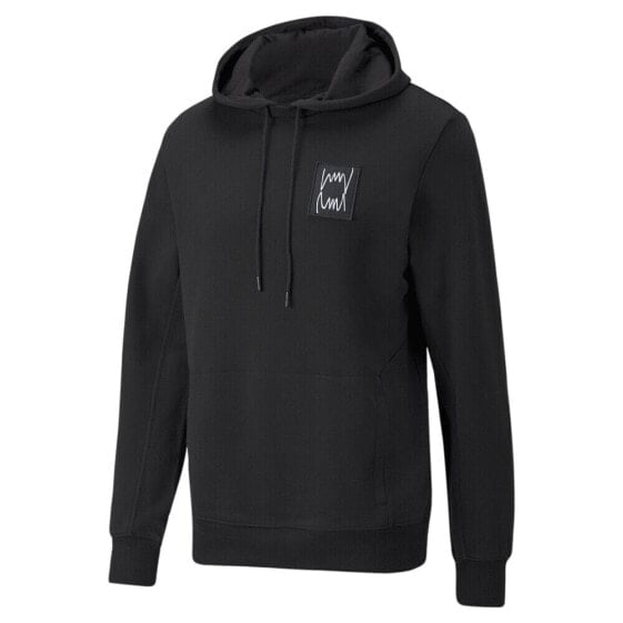 Puma Pivot Pullover Hoodie Mens Black Casual Outerwear 53212202